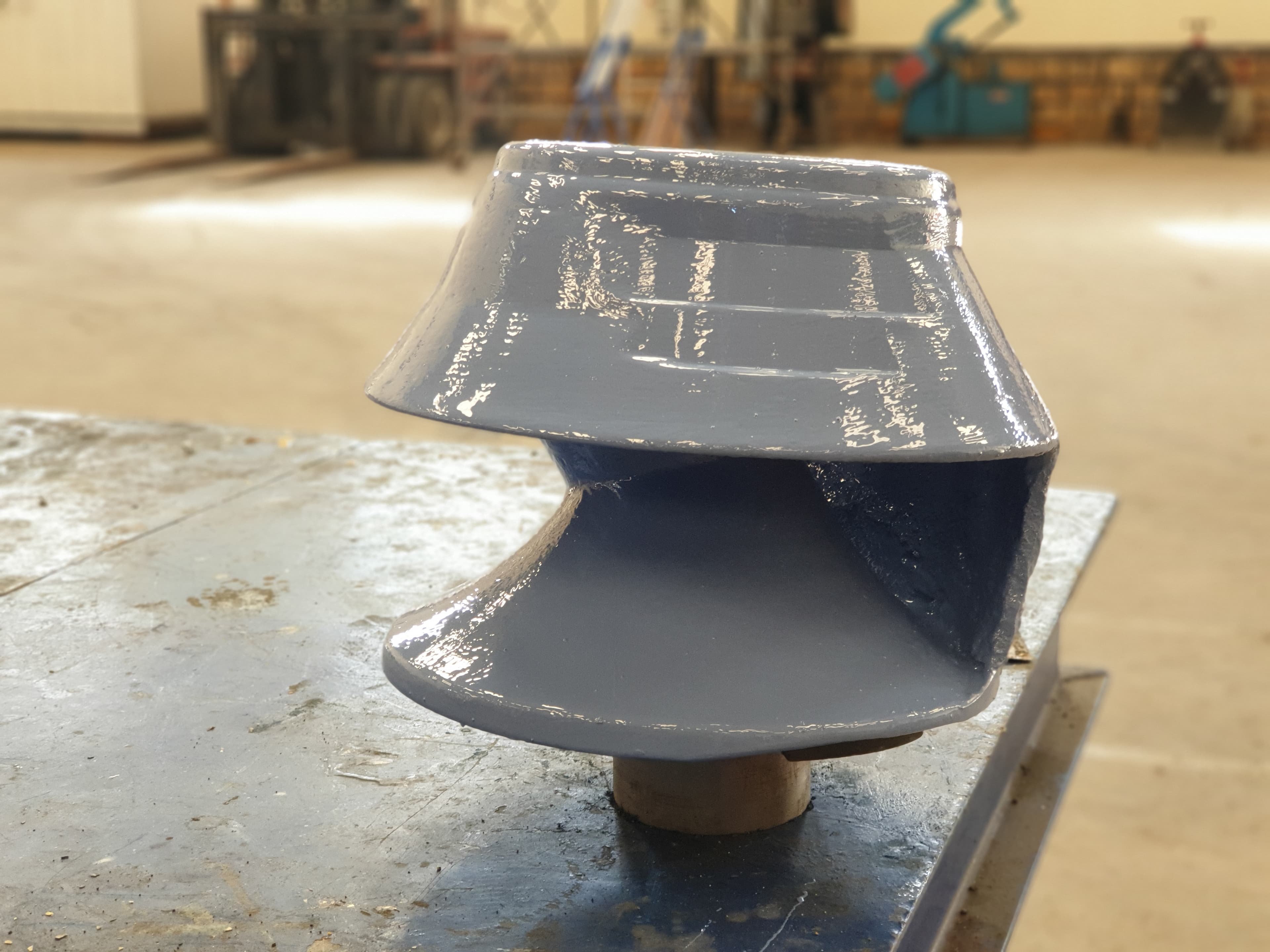 Remise en etat turbine pompe et protection contre la corrosion - après